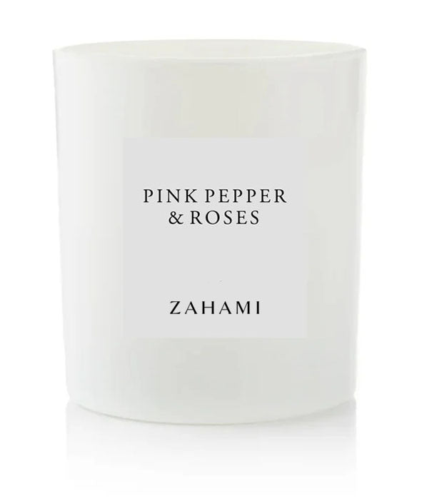 Pink Pepper & Roses Candle